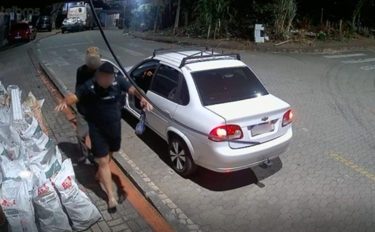 VÍDEO | Homem é preso após assaltar motorista de aplicativo em Cariacica