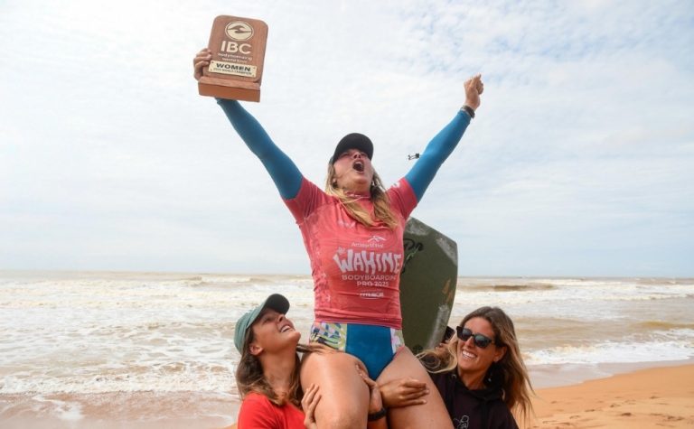 Atleta da Áustria confirma título do Circuito Mundial de Bodyboarding em Jacaraípe