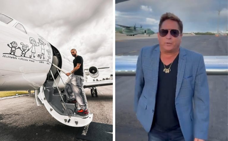Avião que Zé Felipe ganhou de Virginia é vendido a Leonardo