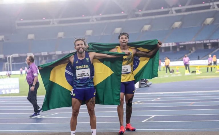 Brasil leva 6 medalhas no 2º dia do Mundial de atletismo paralímpico