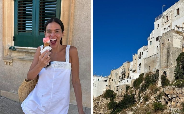 Bruna Marquezine, Sasha Meneghel e João Lucas curtem a Itália