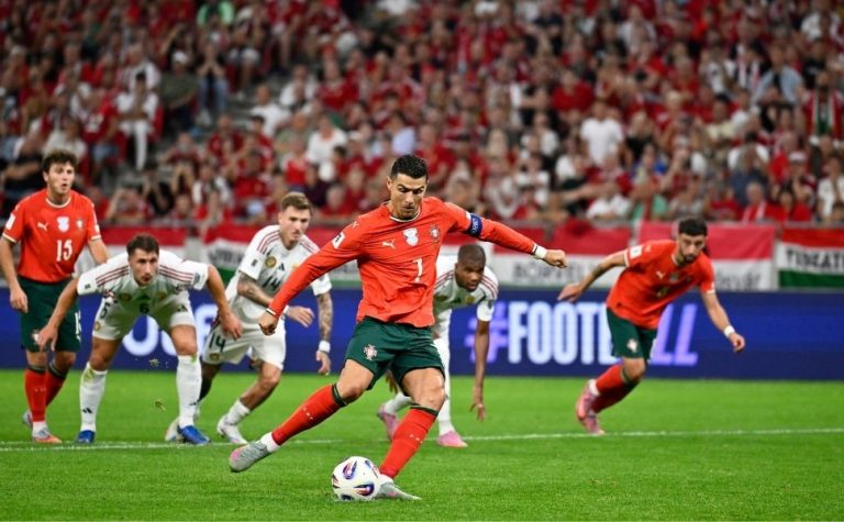 CR7 iguala recorde e ajuda Portugal a vencer a Hungria