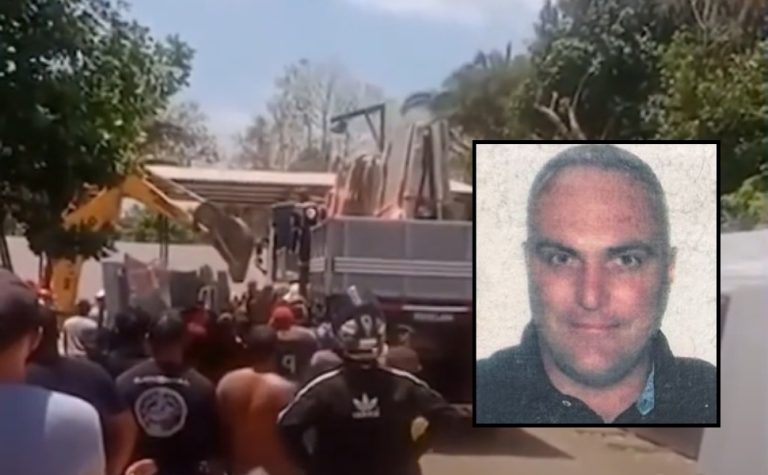 Caminhoneiro do ES morre esmagado ao descarregar chapas de granito no Maranhão