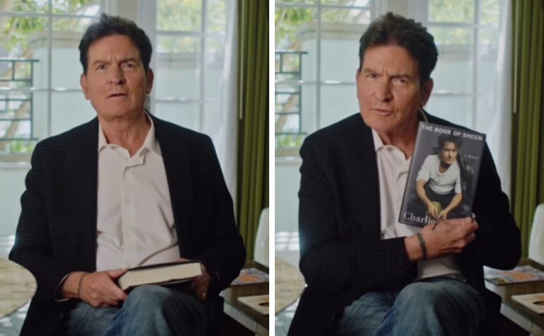 Charlie Sheen fala pela primeira vez sobre experiências sexuais com homens