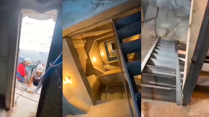 Como paraquedistas chegaram até a mão do Cristo Redentor? Veja monumento por dentro