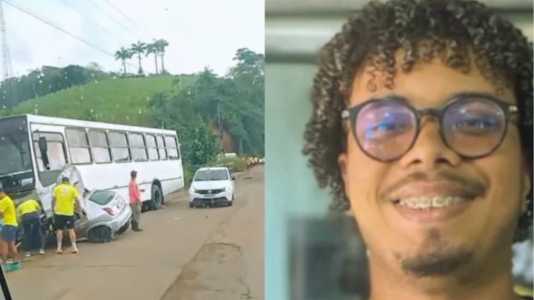 Educador físico morre em colisão entre carro e ônibus na PE-60, em Ipojuca