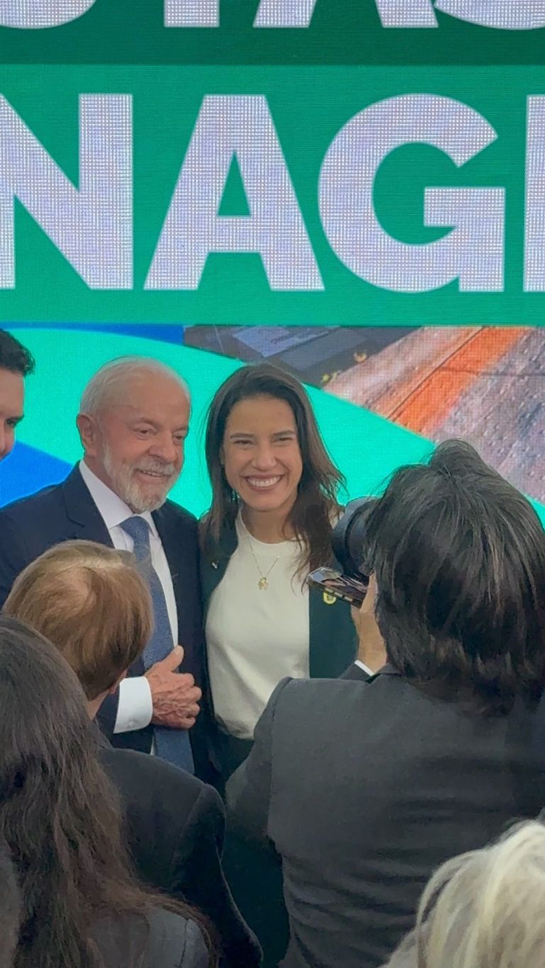 Em Brasília, Raquel Lyra comemora os R$ 712 milhões do Novo PAC para obras em PE