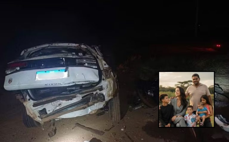 Família inteira morre em acidente na BR-153, em Goiás
