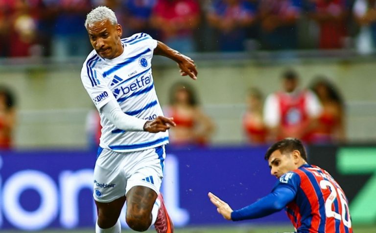 Gabigol decide, Cruzeiro vence o Bahia e toma a vice-liderança do Palmeiras