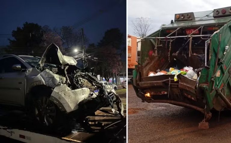 Gari tem pernas amputadas após motorista bêbado bater em caminhão no RS