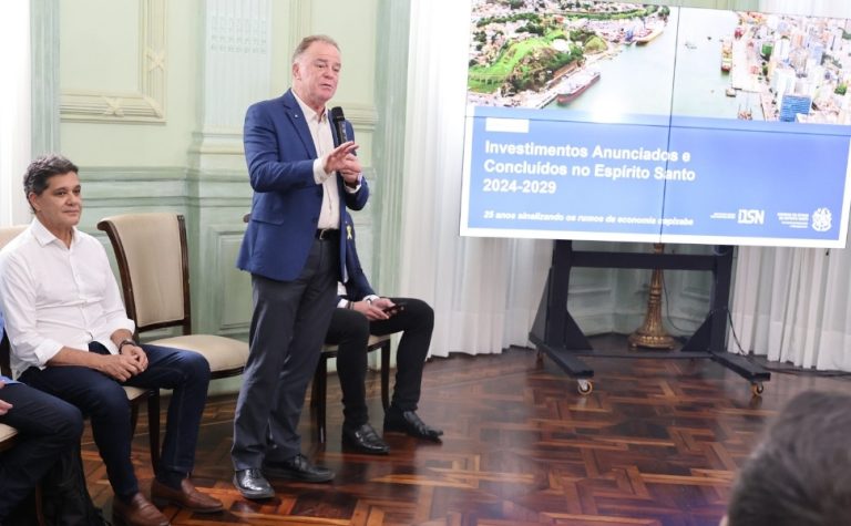 Espírito Santo vai receber R$ 137,6 bilhões em investimentos até 2029