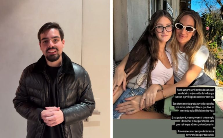 João Silva lamenta morte de Anne, filha de sua ex-namorada Schynaider Moura