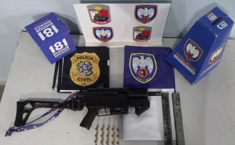 Jovem de 19 anos é preso com submetralhadora em Pinheiros