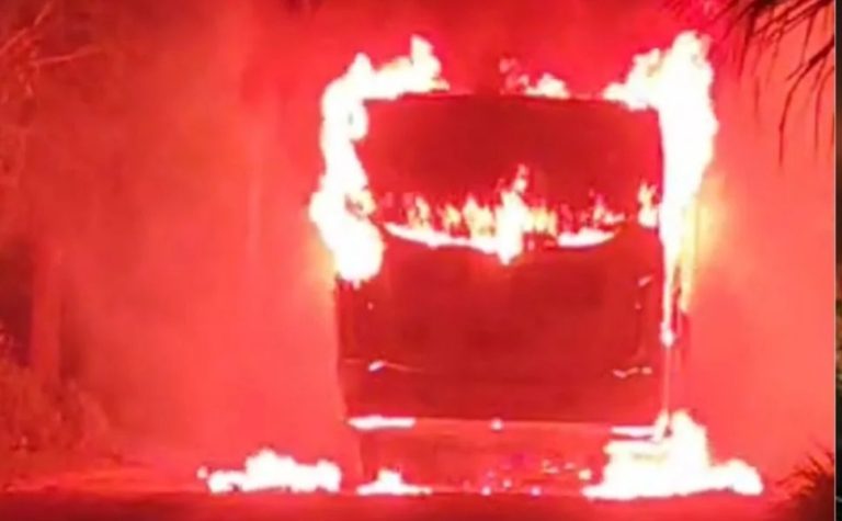 Suspeito de incendiar ônibus na Serra é preso