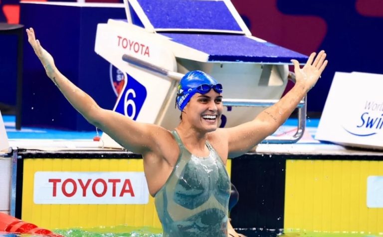 Mariana Gesteira brilha no Mundial de Natação Paralímpica