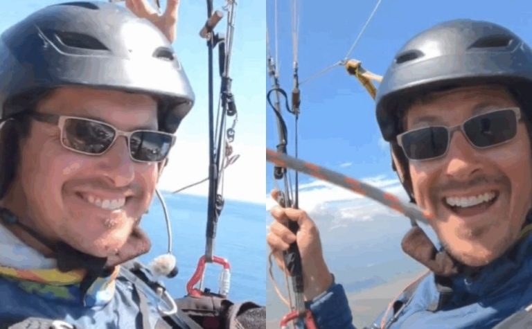 Morre piloto belga que sofreu acidente de parapente no Sul do ES