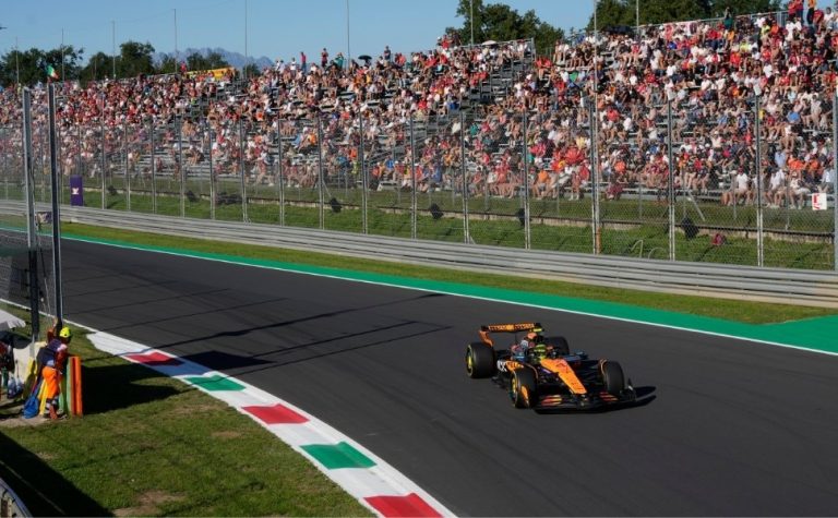 Norris desbanca a Ferrari e lidera o 2º treino livre do GP da Itália de F-1