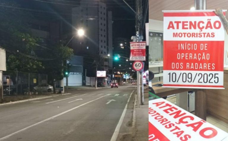 Novos radares começam a operar em Vila Velha na próxima semana; saiba onde