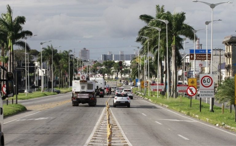 Radares vão mudar de lugar em trecho urbano da BR-101 na Serra