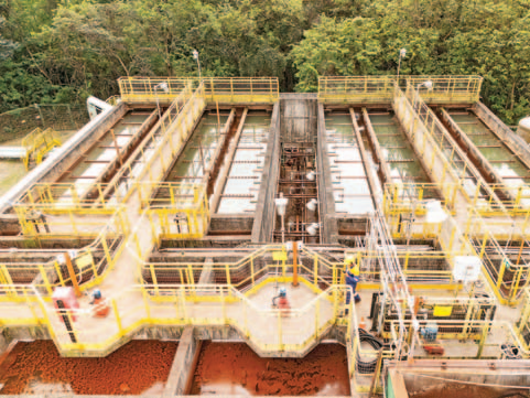Samarco reutiliza cerca de 90% da água de produção