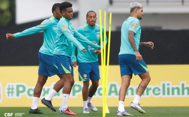 Seleção inicia treinos para encarar o Chile desfalcada