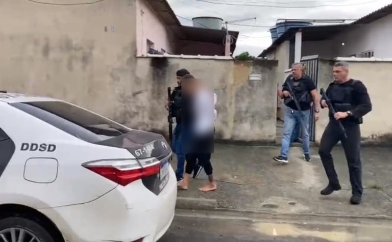 Suspeito de homicídio em João Neiva é preso no Rio de Janeiro