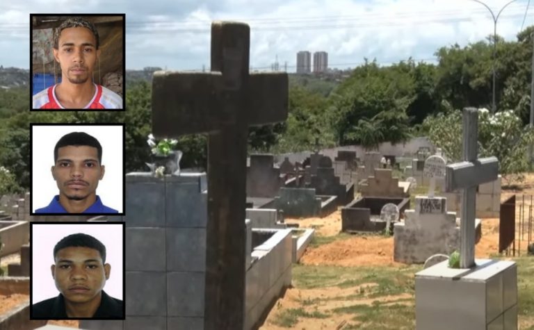 Suspeitos de matar três jovens em cemitério de Vila Velha são presos