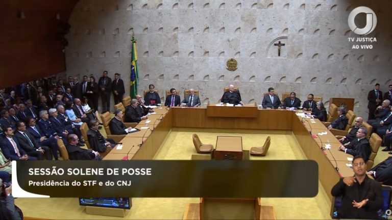 Veja posse ao vivo do novo presidente do Supremo Tribunal Federal