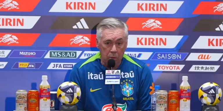 Ancelotti incentiva concorrência e variações táticas na Seleção Brasileira