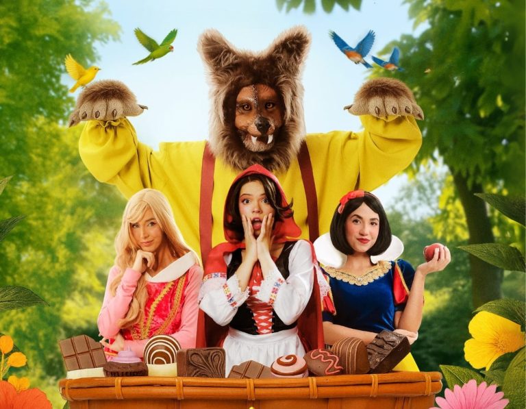 Chapeuzinho de Neve Adormecida estreia neste sábado (04) no Teatro Barreto Júnior