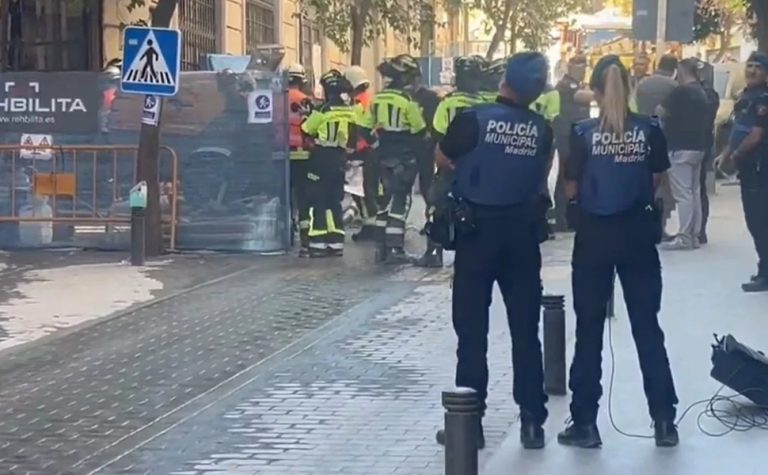 Desabamento parcial de prédio em Madri deixa 4 mortos
