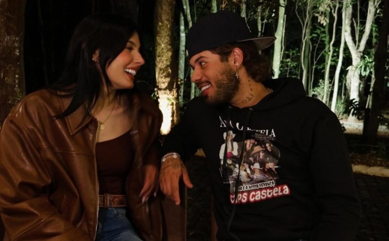 Filhas de Zé Felipe reagem ao verem pai em clipe com Ana Castela