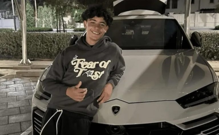 Filho de 15 anos de Cristiano Ronaldo ganha Lamborghini de R$ 1,65 milhão
