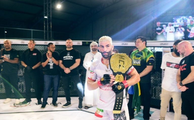 Iraniano é campeão do Haidar Champion Combat, em Viana
