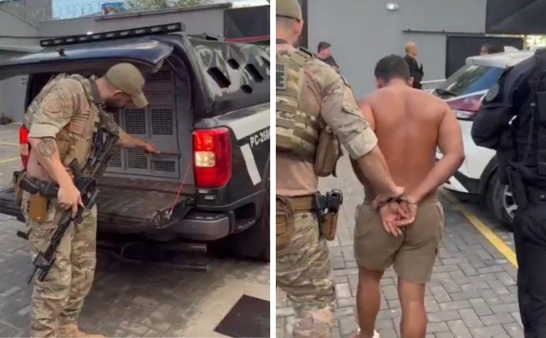 Líder do tráfico em Vila Velha é preso após sequestrar mulher