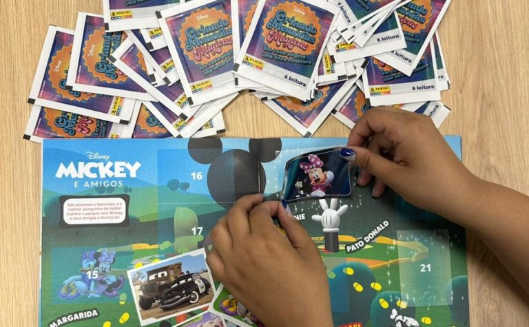Livraria com lojas no ES lança álbum de figurinhas exclusivo da Disney