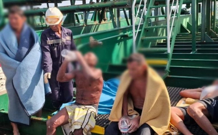 Mais de 72 horas à deriva: grupo de pescadores é resgatado após três dias no mar