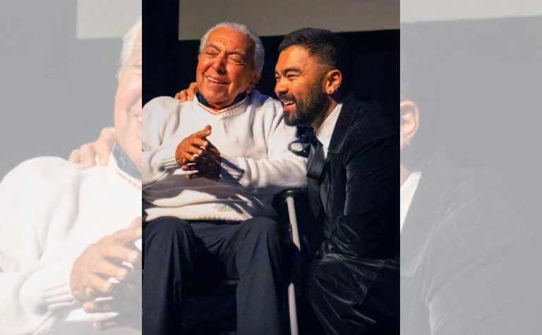 Mauricio de Sousa aparece de cadeira de rodas em pré-estreia de cinebiografia