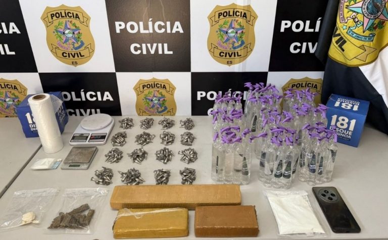 Mulher é presa por tráfico de drogas em Guarapari