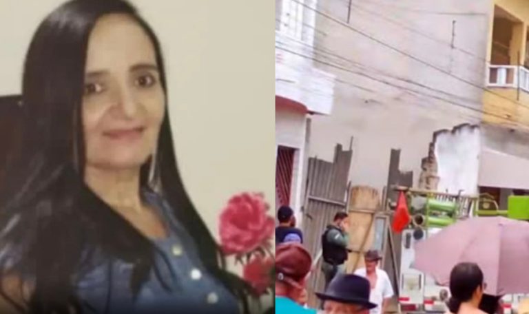 Mulher morre eletrocutada enquanto limpava o telhado da casa