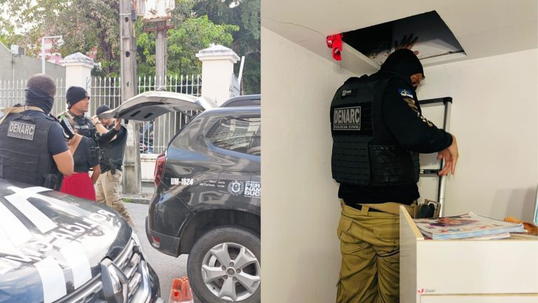 PCPE realiza operação contra tráfico de drogas e lavagem de capitais