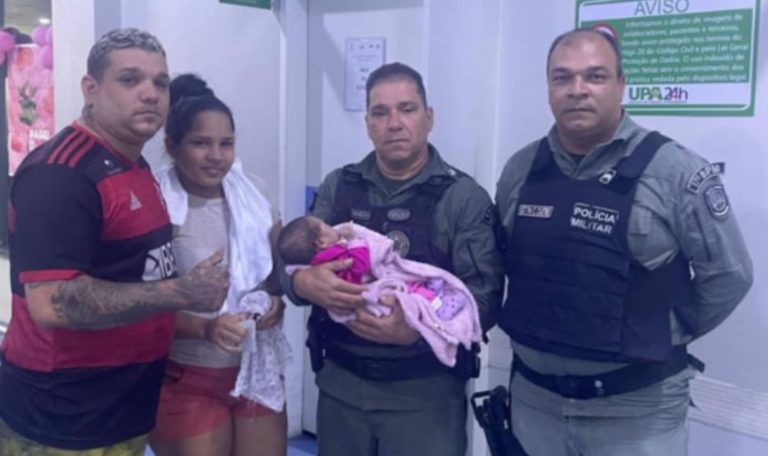 PMs usam manobra de respiração e salvam bebê de apenas oito dias, em Paulista
