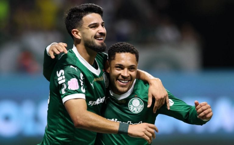 Palmeiras atropela o Vasco e retoma vice-liderança do Brasileirão