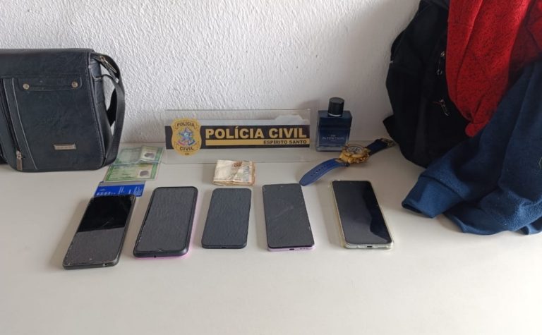 Polícia prende suspeito de realizar furtos em ônibus na Serra