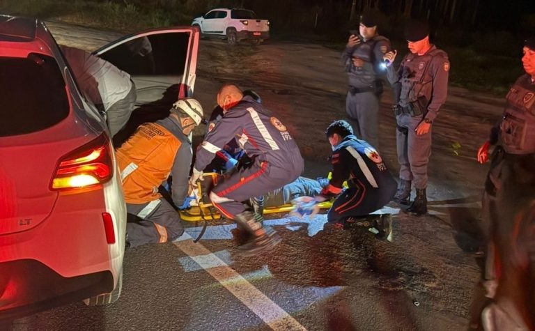Policiais penais se envolvem em acidente na BR-101 em São Mateus