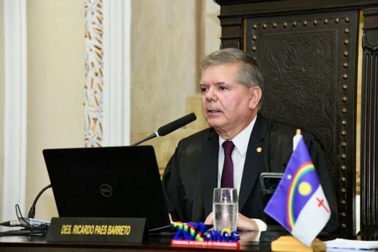 Presidente do TJPE assume interinamente o Governo de Pernambuco