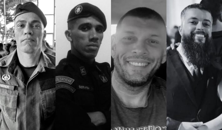 Quem são os policiais mortos em megaoperação contra o CV no Rio?