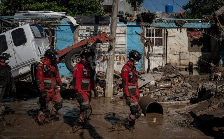 Sobe para 47 o número de mortos durante temporais no México; 39 estão desaparecidos