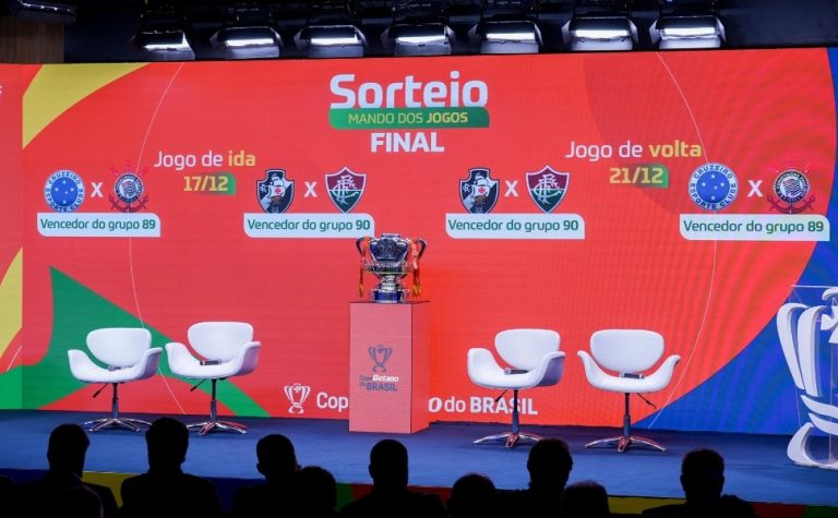 Sorteio define mandos de campo das semifinais Copa do Brasil