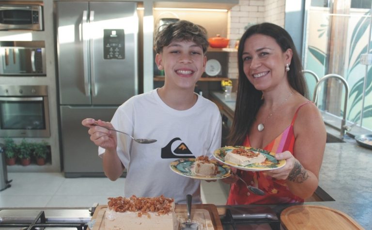 Sorvete de doce de leite para fazer com a criançada